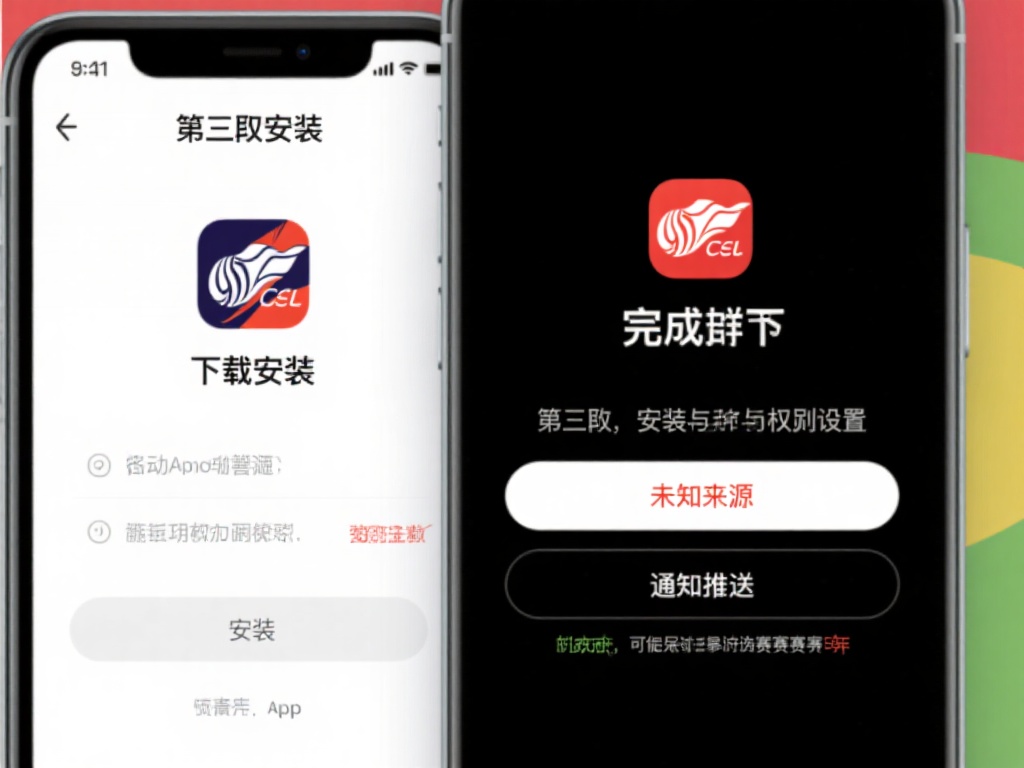 第三步：安装与权限设置
下载完成后，按照提示完成