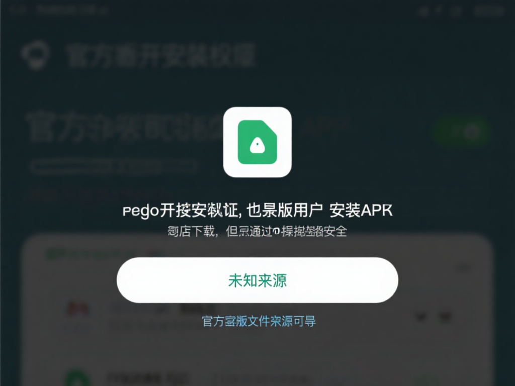 开启安装权限
对于安卓用户，安装APK文件时可能