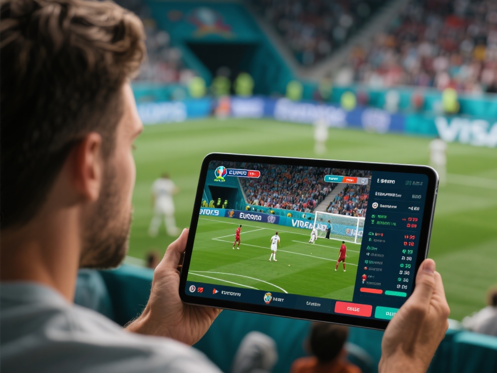 以最近的一场足球赛事为例，某用户通过平台观看了欧洲