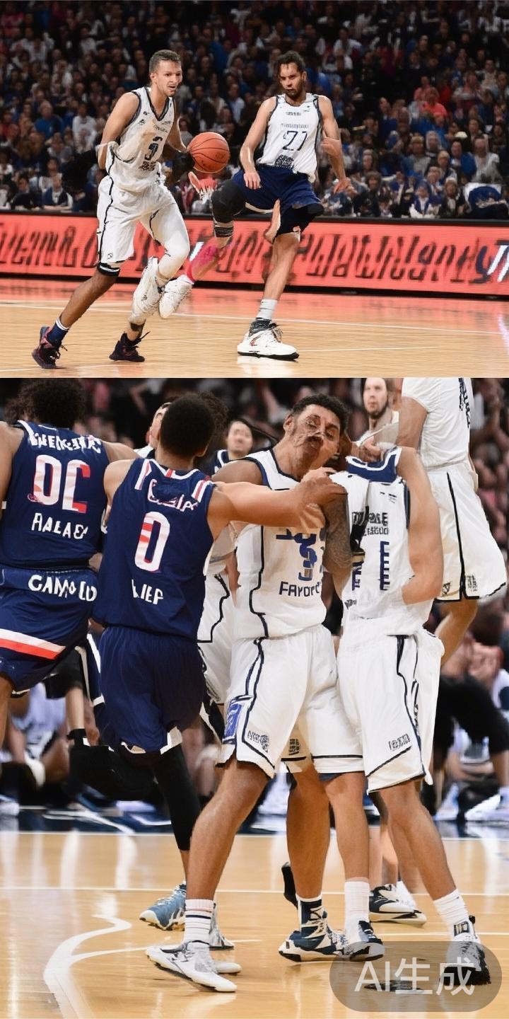 篮球比赛中的亮点则来自欧洲冠军联赛的激烈角逐。皇家